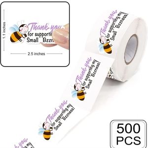 50 ct  Thank You Small Business Stickers for Packages